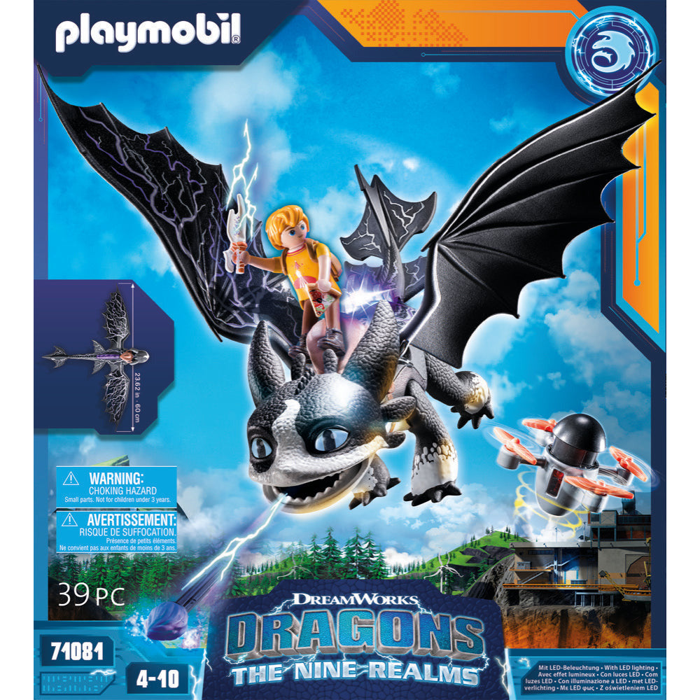 PLAYMOBIL 71081 Dragons: The Nine Realms - Thunder & Tom