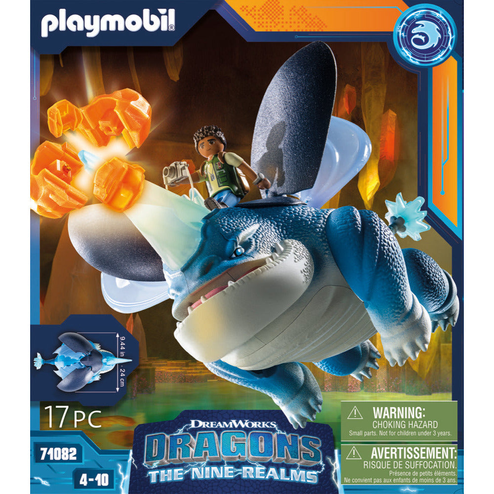 PLAYMOBIL 71082 Dragons: The Nine Realms - Plowhorn & D'Angelo