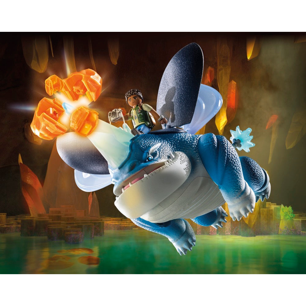 PLAYMOBIL 71082 Dragons: The Nine Realms - Plowhorn & D'Angelo