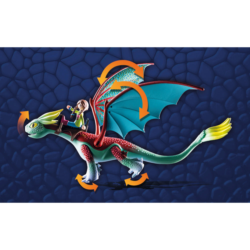 PLAYMOBIL 71083 Dragons: The Nine Realms - Feathers & Alex