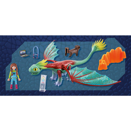PLAYMOBIL 71083 Dragons: The Nine Realms - Feathers & Alex