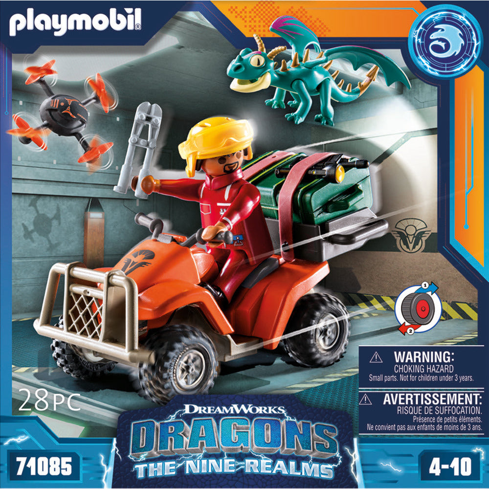 PLAYMOBIL 71085 Dragons: The Nine Realms - Icarls ATV & Phil