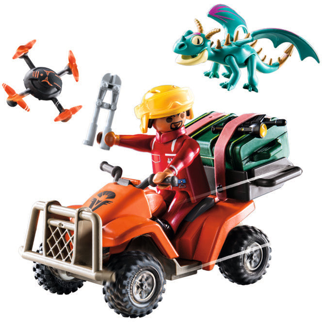 PLAYMOBIL 71085 Dragons: The Nine Realms - Icarls ATV & Phil