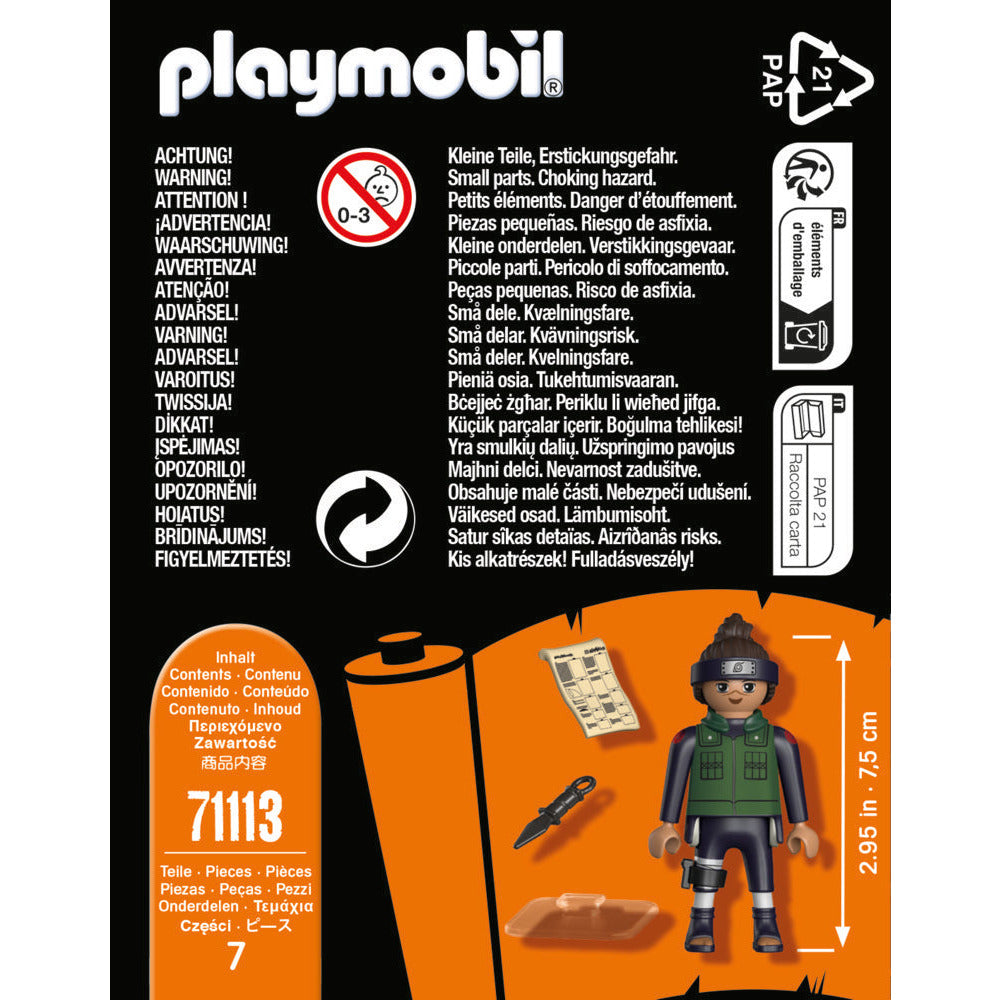 PLAYMOBIL Naruto 71113 Iruka