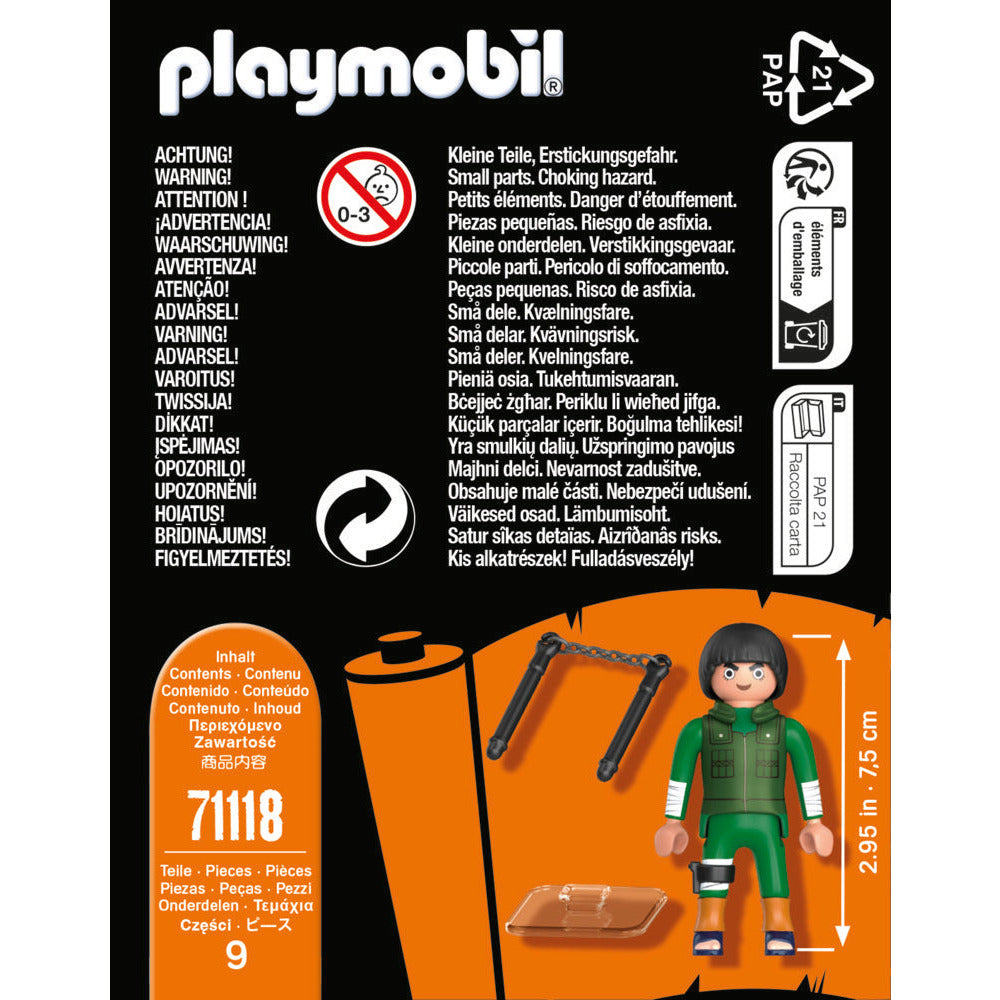 PLAYMOBIL Naruto 71118 Rock Lee