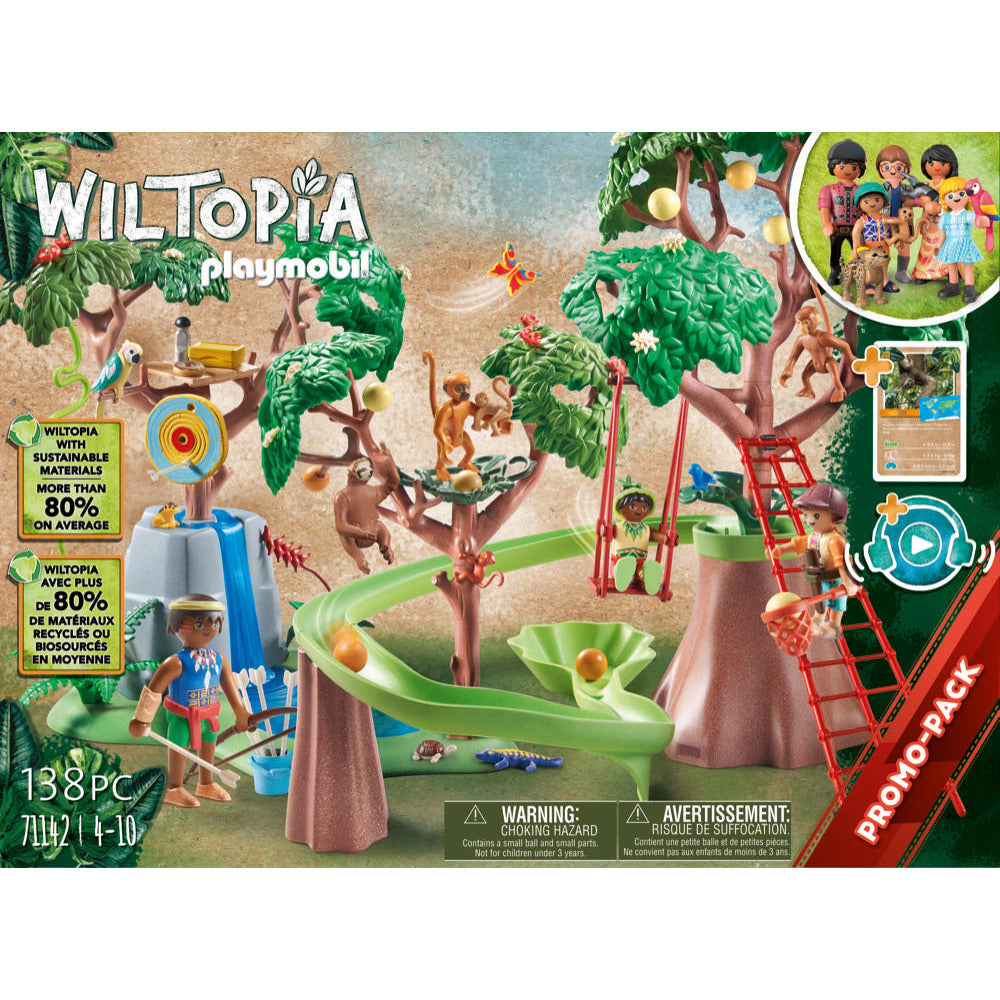 PLAYMOBIL 71142 Wiltopia - Tropischer Dschungel-Spielplatz