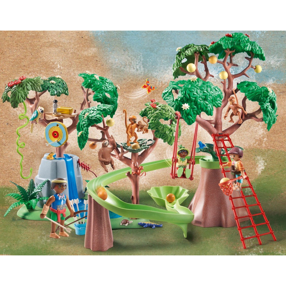 PLAYMOBIL 71142 Wiltopia - Tropischer Dschungel-Spielplatz