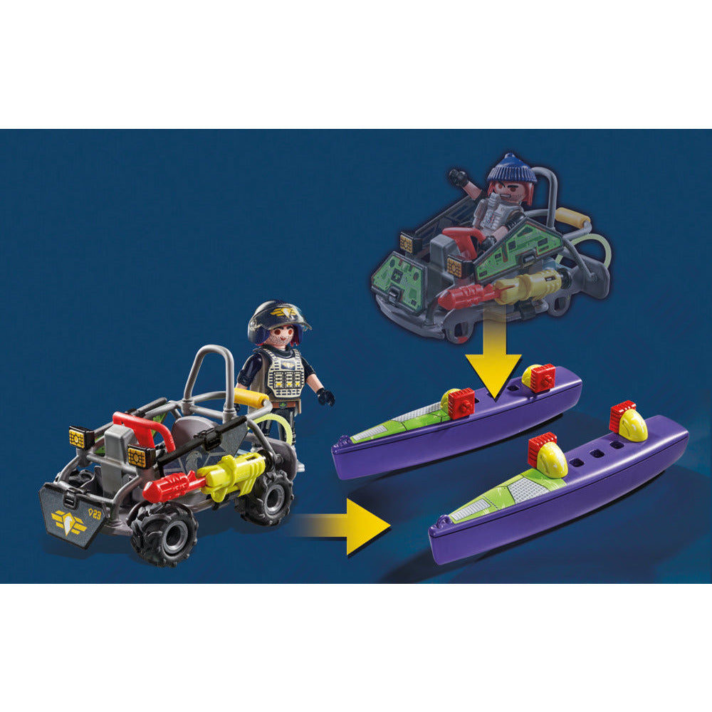 PLAYMOBIL 71147 SWAT-Multi-Terrain-Quad