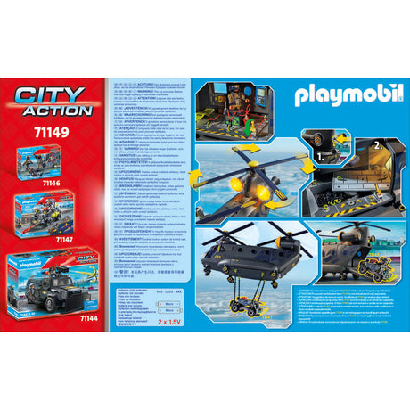 PLAYMOBIL 71149 SWAT-Rettungshelikopter