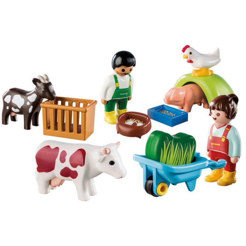 PLAYMOBIL 71158 Spielspaß auf dem Bauernhof