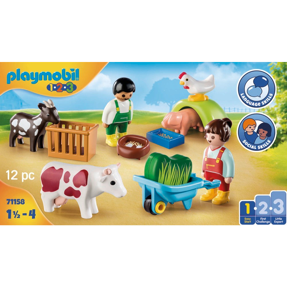 PLAYMOBIL 71158 Spielspaß auf dem Bauernhof