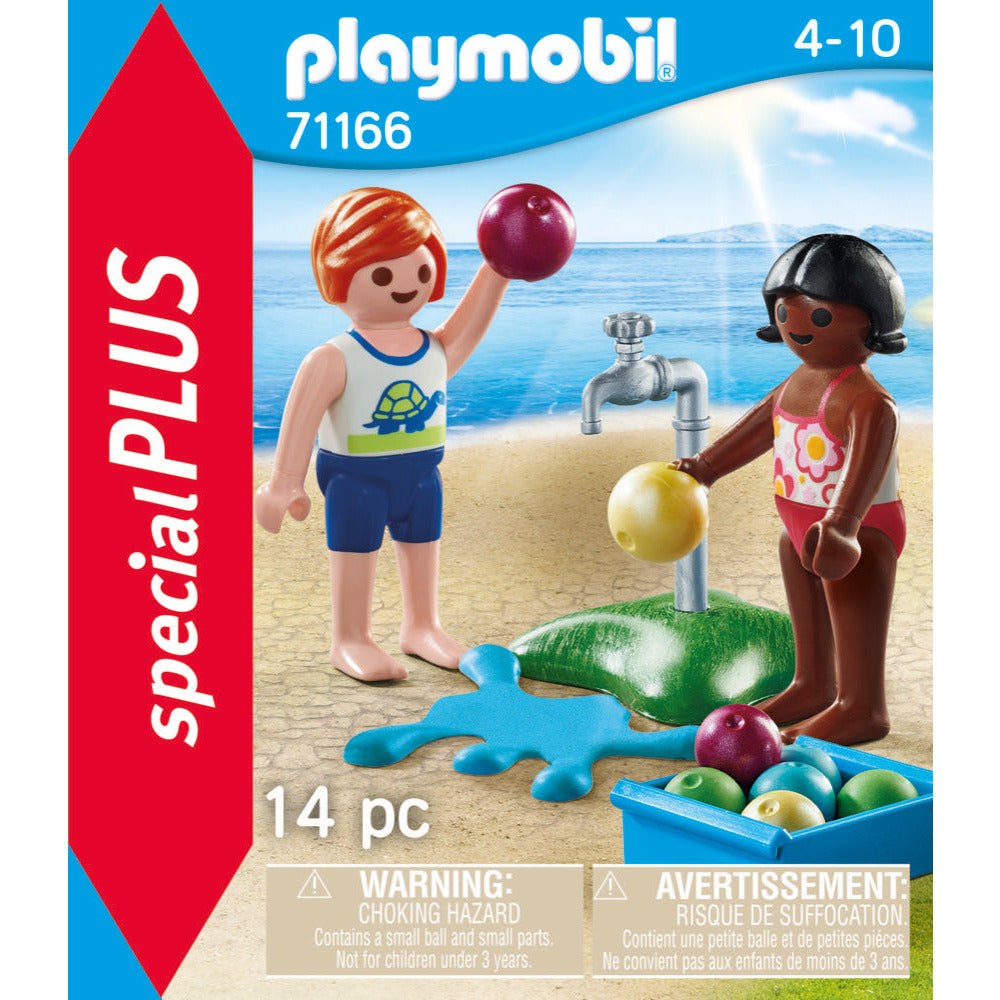 PLAYMOBIL 71166 Kinder mit Wasserballons