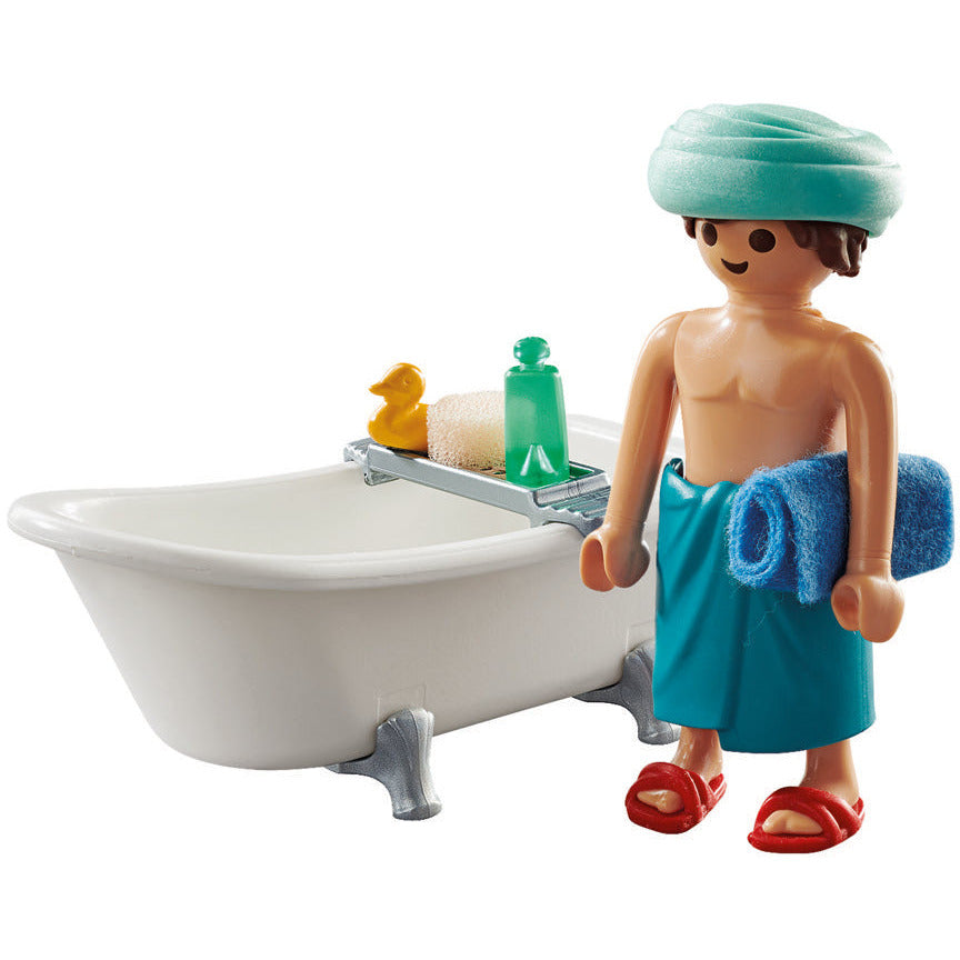 PLAYMOBIL 71167 Mann in der Badewanne