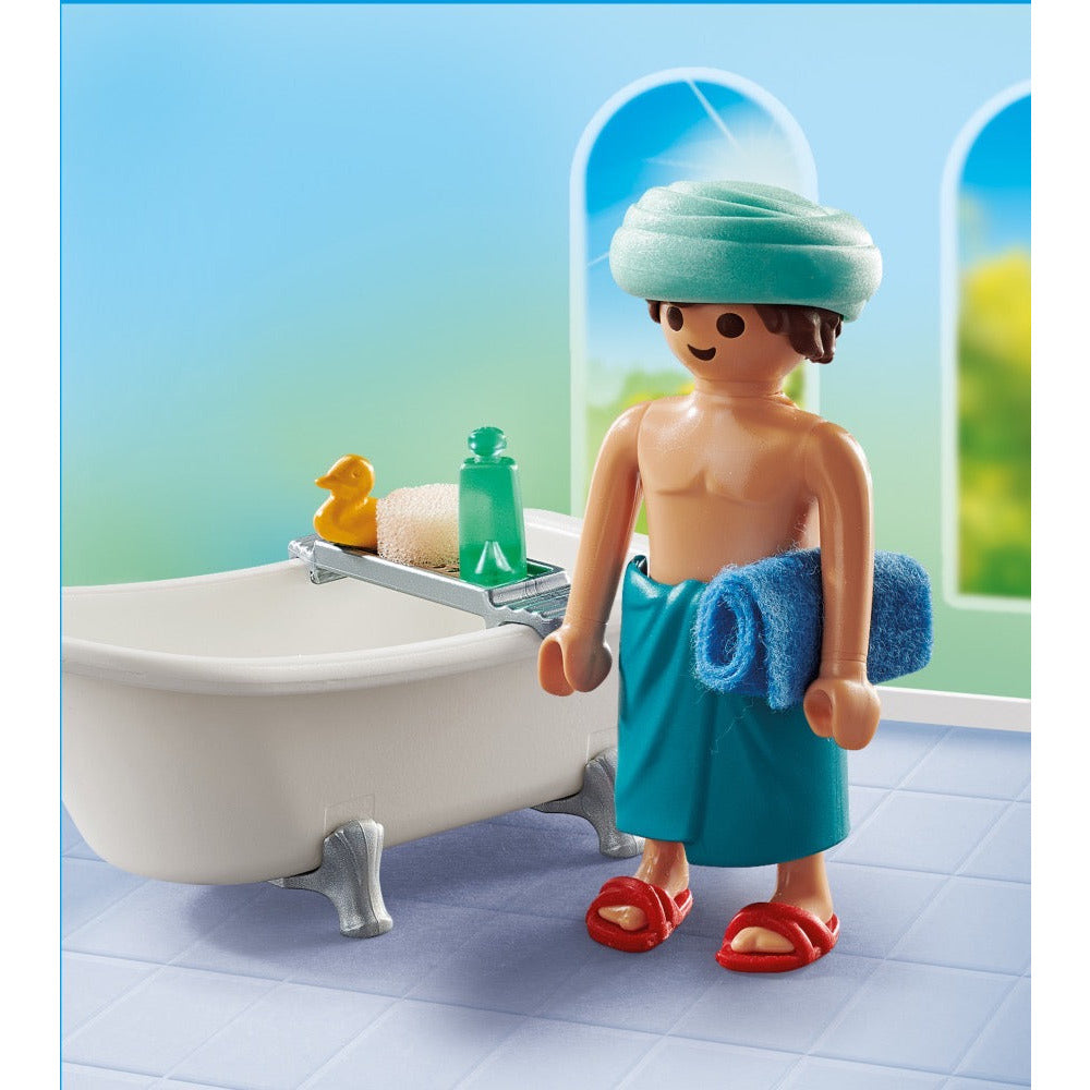 PLAYMOBIL 71167 Mann in der Badewanne