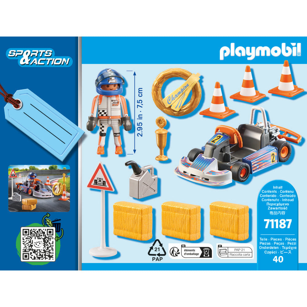 PLAYMOBIL 71187 Racing-Kart