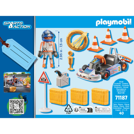 PLAYMOBIL 71187 Racing-Kart