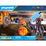 PLAYMOBIL 71189 Pirat mit Kanone