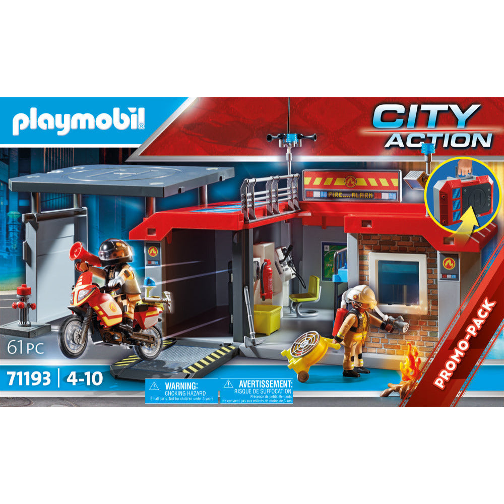 PLAYMOBIL 71193 Feuerwehrstation