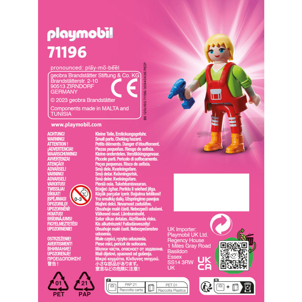 PLAYMOBIL 71196 Handwerkerin