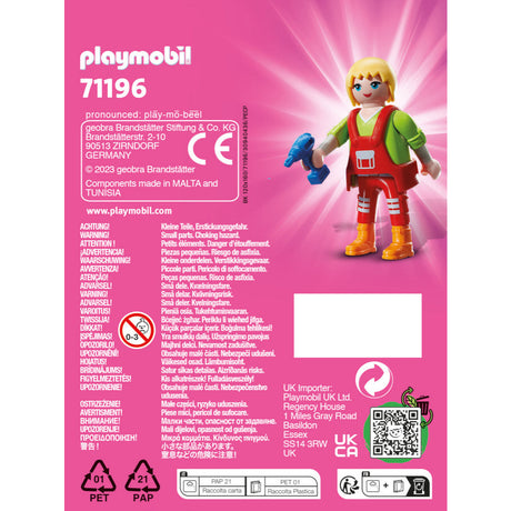 PLAYMOBIL 71196 Handwerkerin