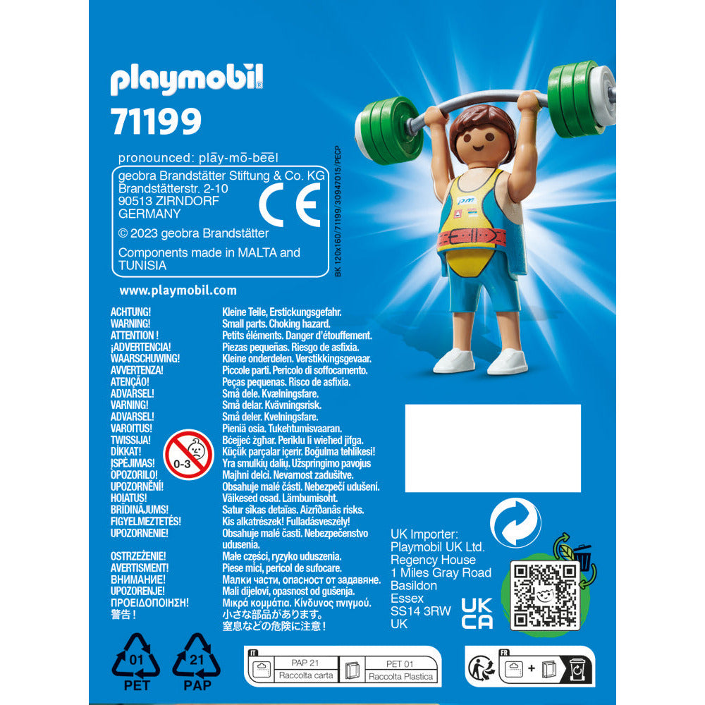 PLAYMOBIL 71199 Gewichtheber