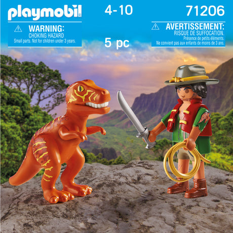 PLAYMOBIL 71206 Abenteurer mit T-Rex