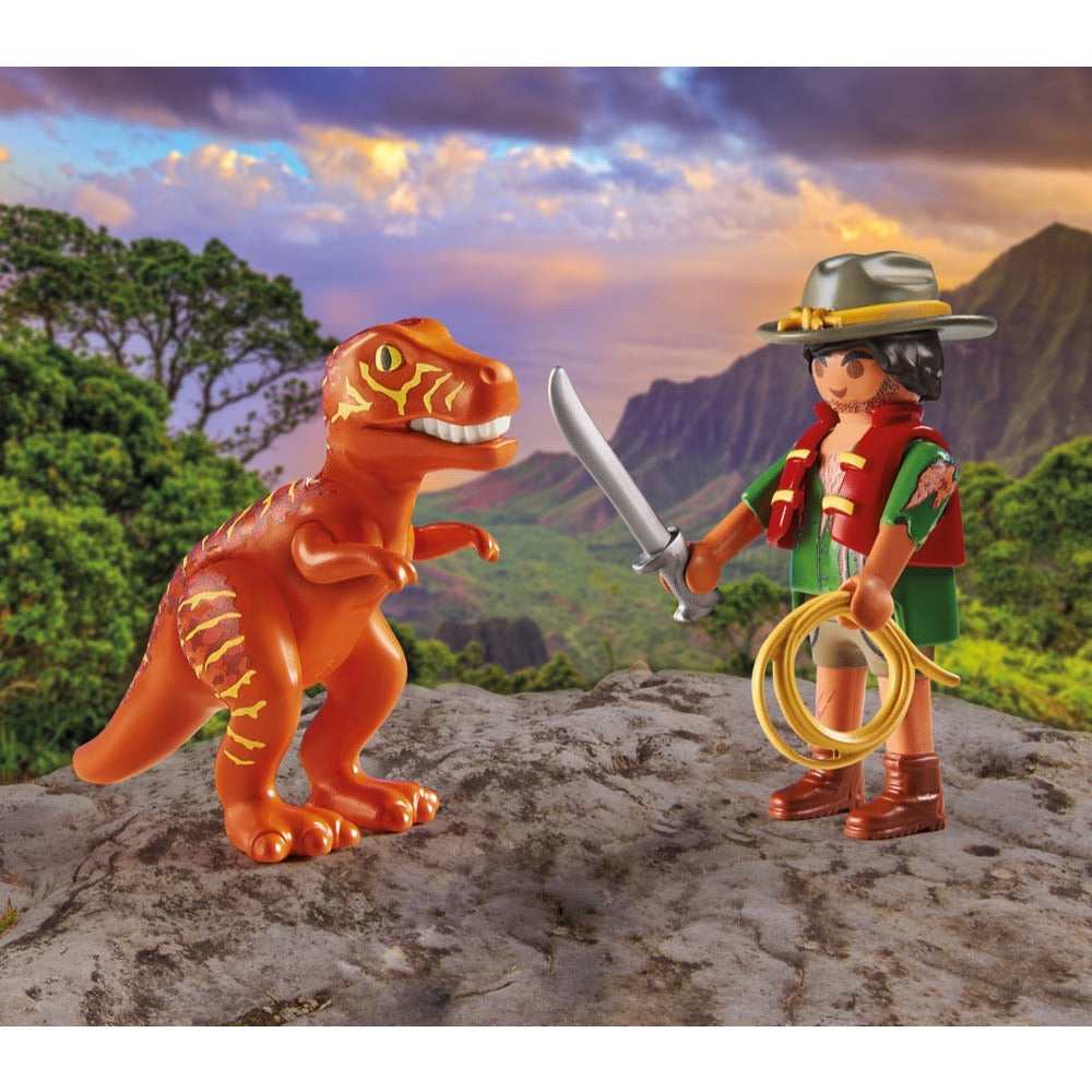 PLAYMOBIL 71206 Abenteurer mit T-Rex