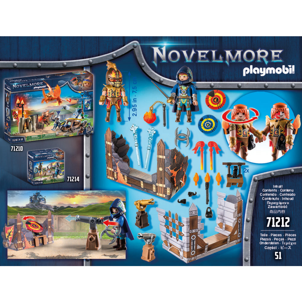 PLAYMOBIL 71212 Novelmore vs. Burnham Raiders - Zweikampf