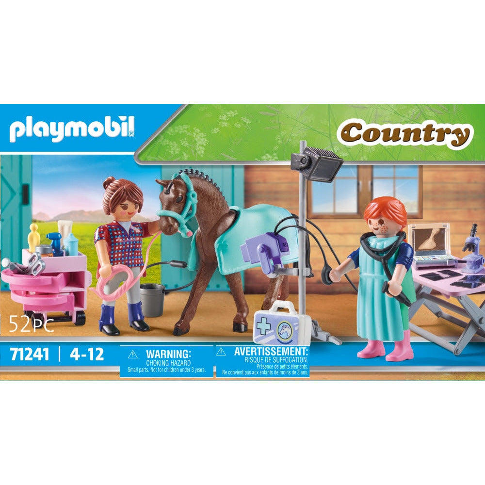 PLAYMOBIL 71241 Tierärztin für Pferde