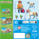 PLAYMOBIL 71243 Pferd mit Fohlen