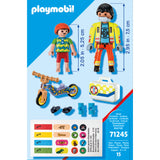 PLAYMOBIL 71245 Sanitäter mit Patient