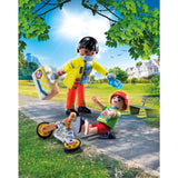 PLAYMOBIL 71245 Sanitäter mit Patient