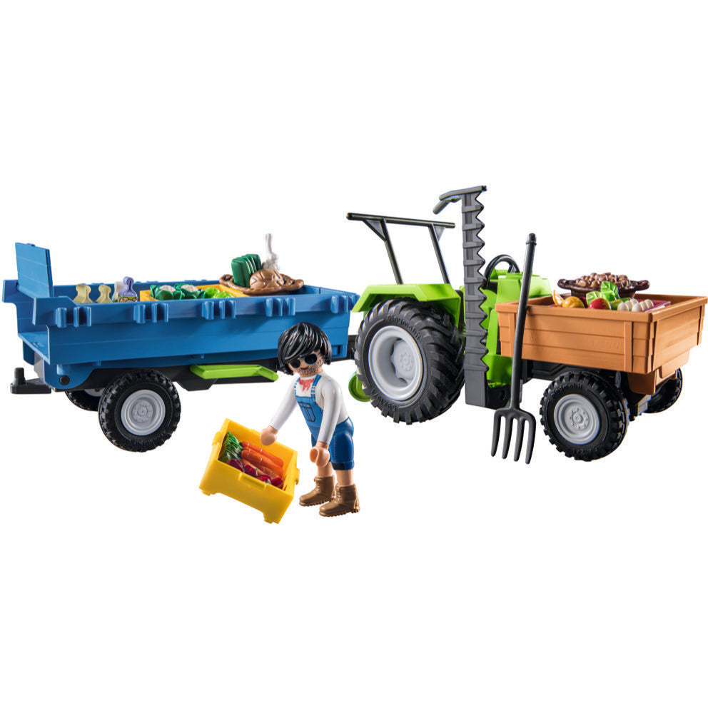 PLAYMOBIL 71249 Traktor mit Anhänger