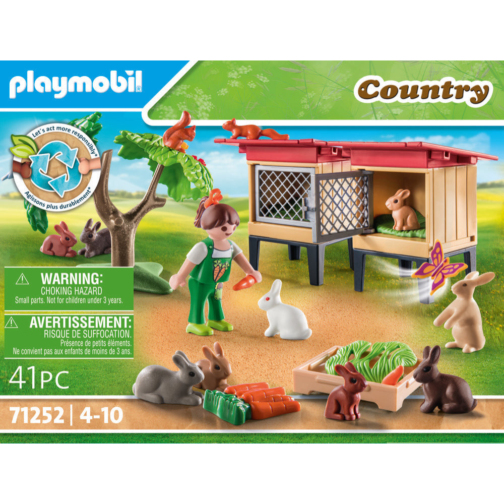 PLAYMOBIL 71252 Kaninchenstall