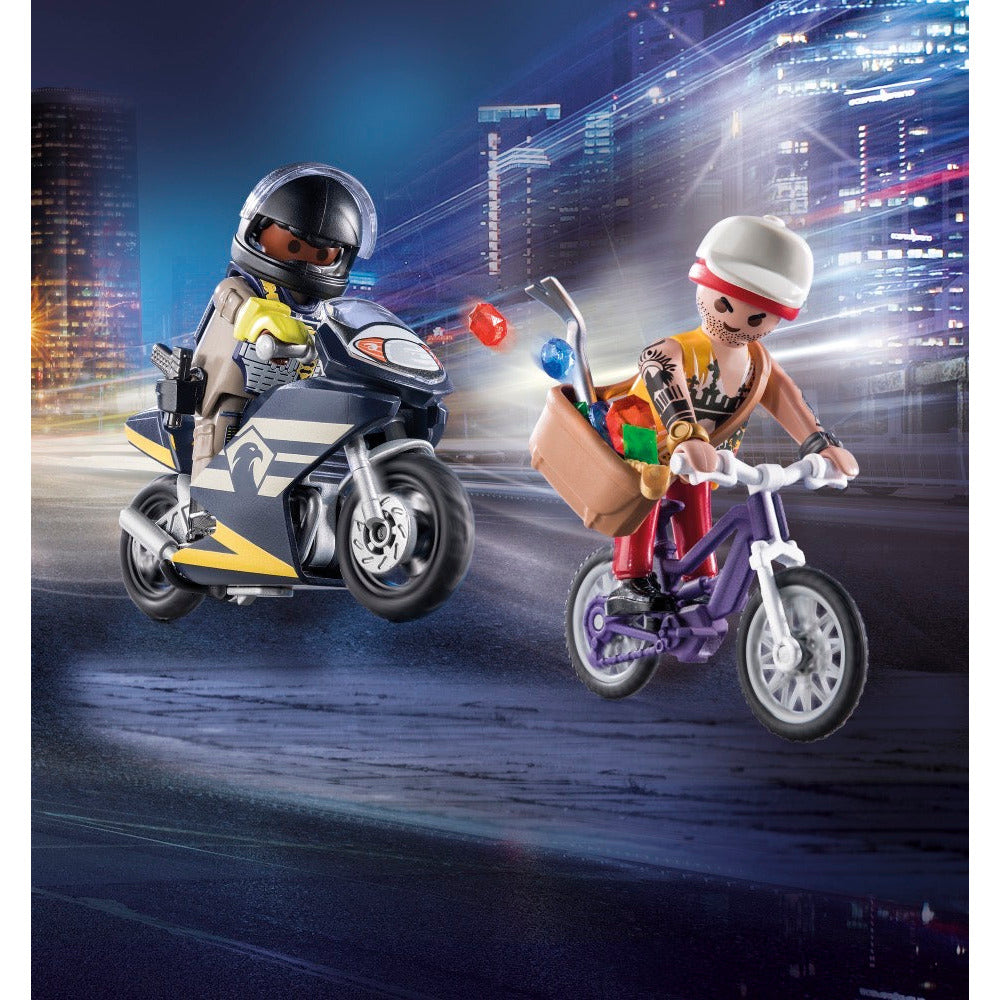 PLAYMOBIL 71255 Starter Pack SEK und Juwelendieb