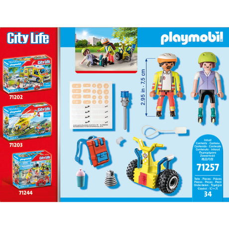 PLAYMOBIL 71257 Starter Pack Rettung mit Balance-Racer