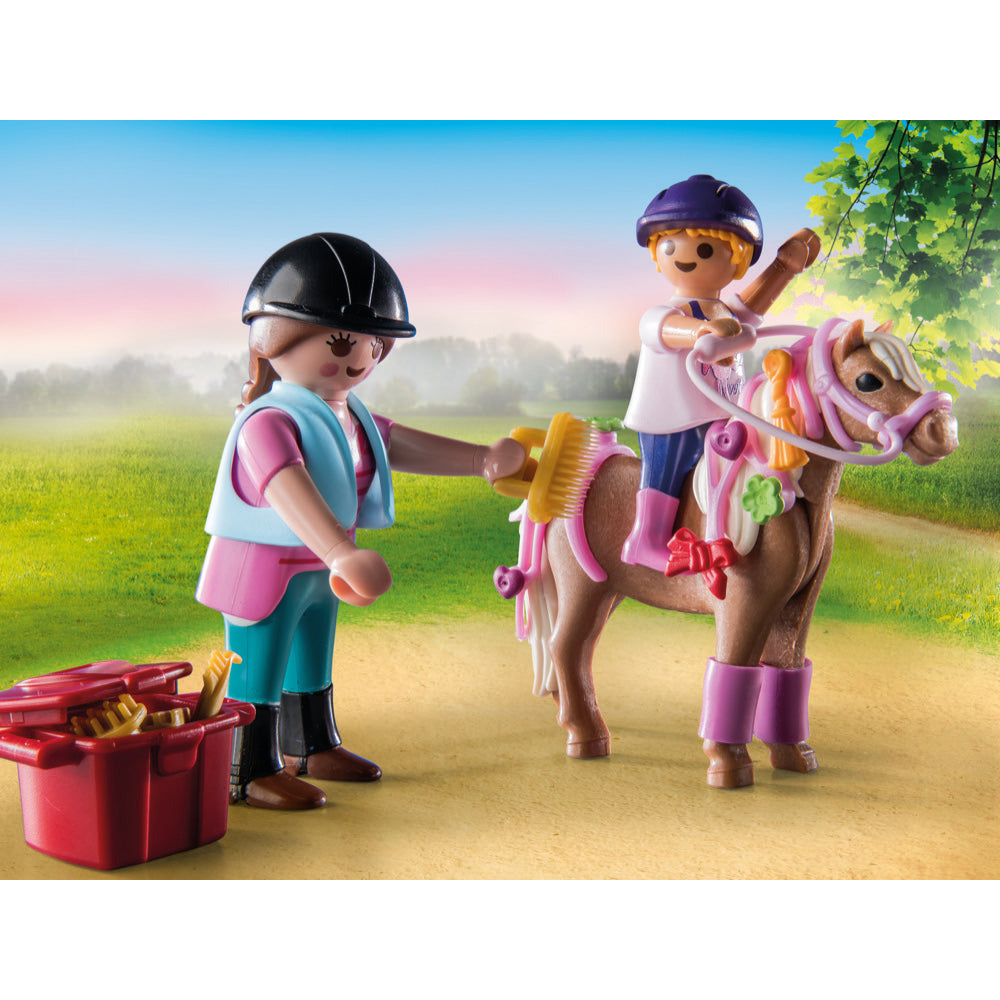 PLAYMOBIL 71259 Starter Pack Pferdepflege