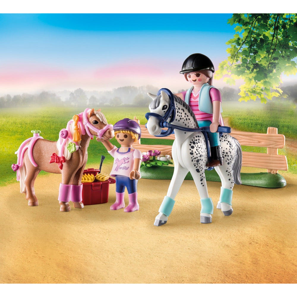 PLAYMOBIL 71259 Starter Pack Pferdepflege