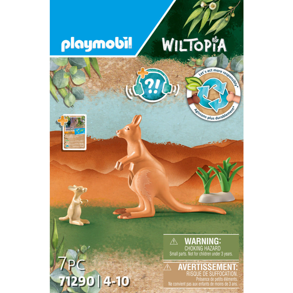 PLAYMOBIL 71290 Wiltopia - Känguru mit Jungtier