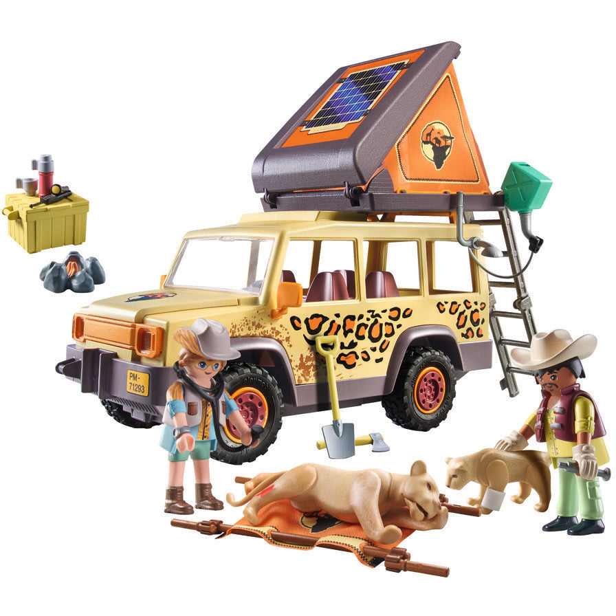 PLAYMOBIL 71293 WILTOPIA - Mit dem Geländewagen bei den Löwen