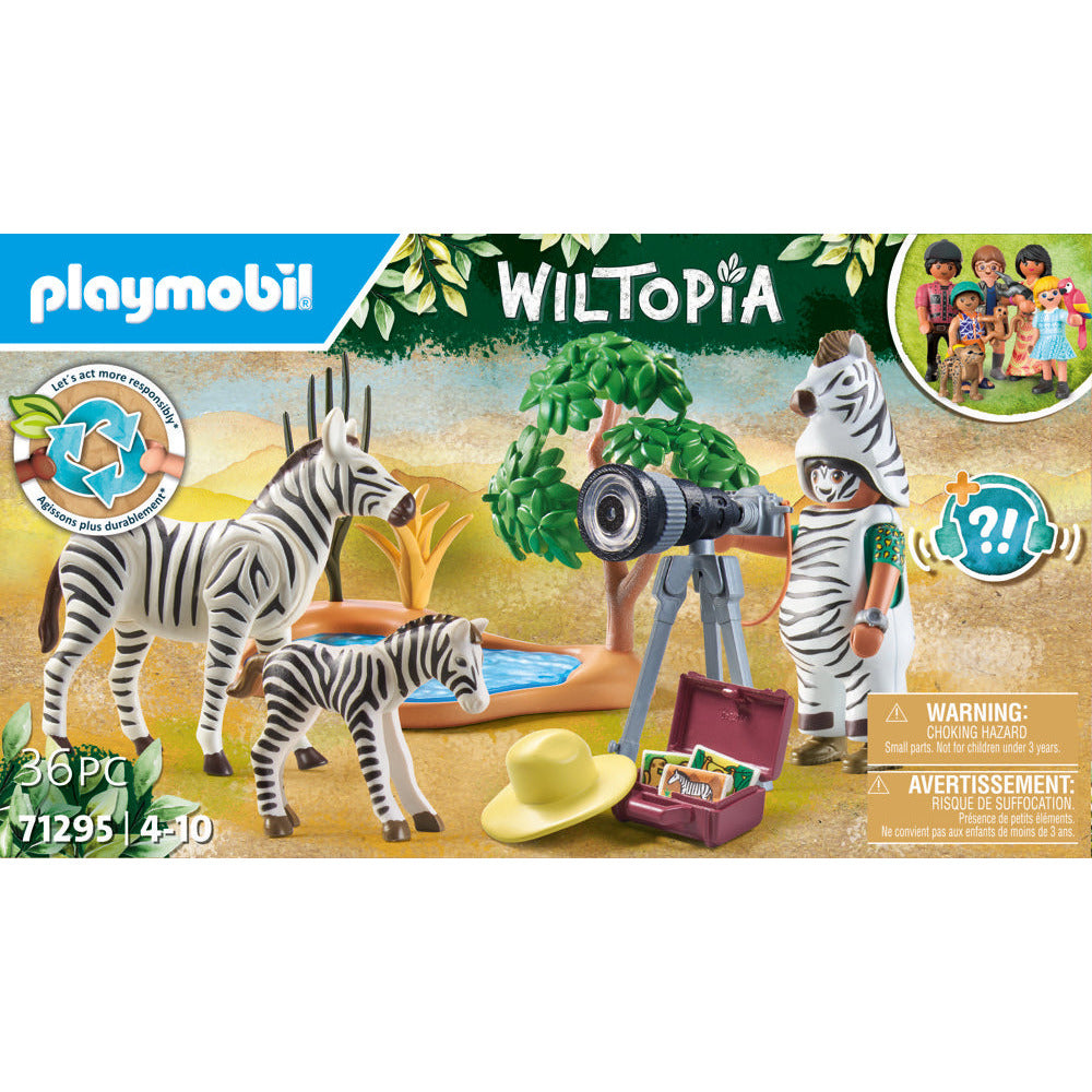 PLAYMOBIL 71295 WILTOPIA - Unterwegs mit der Tierfotografin