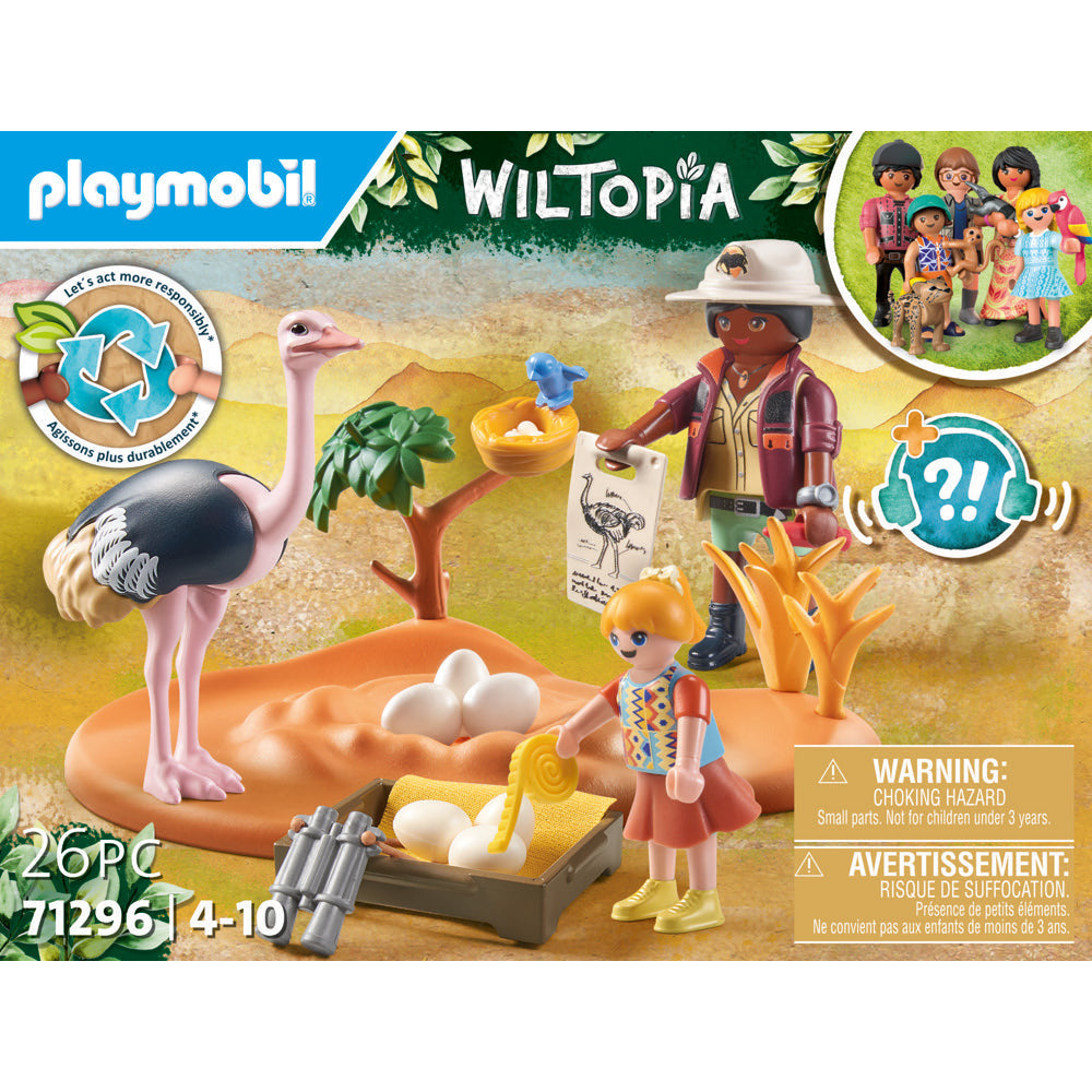 PLAYMOBIL 71296 WILTOPIA - Zu Gast bei Papa Strauß