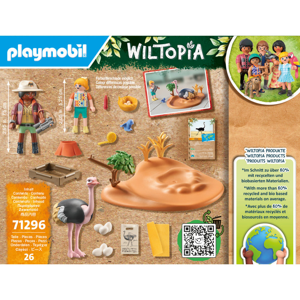 PLAYMOBIL 71296 WILTOPIA - Zu Gast bei Papa Strauß