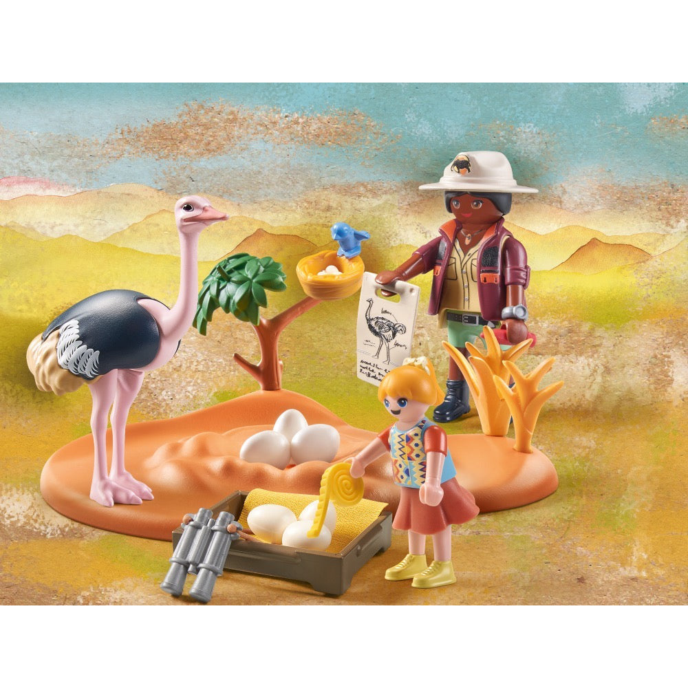 PLAYMOBIL 71296 WILTOPIA - Zu Gast bei Papa Strauß