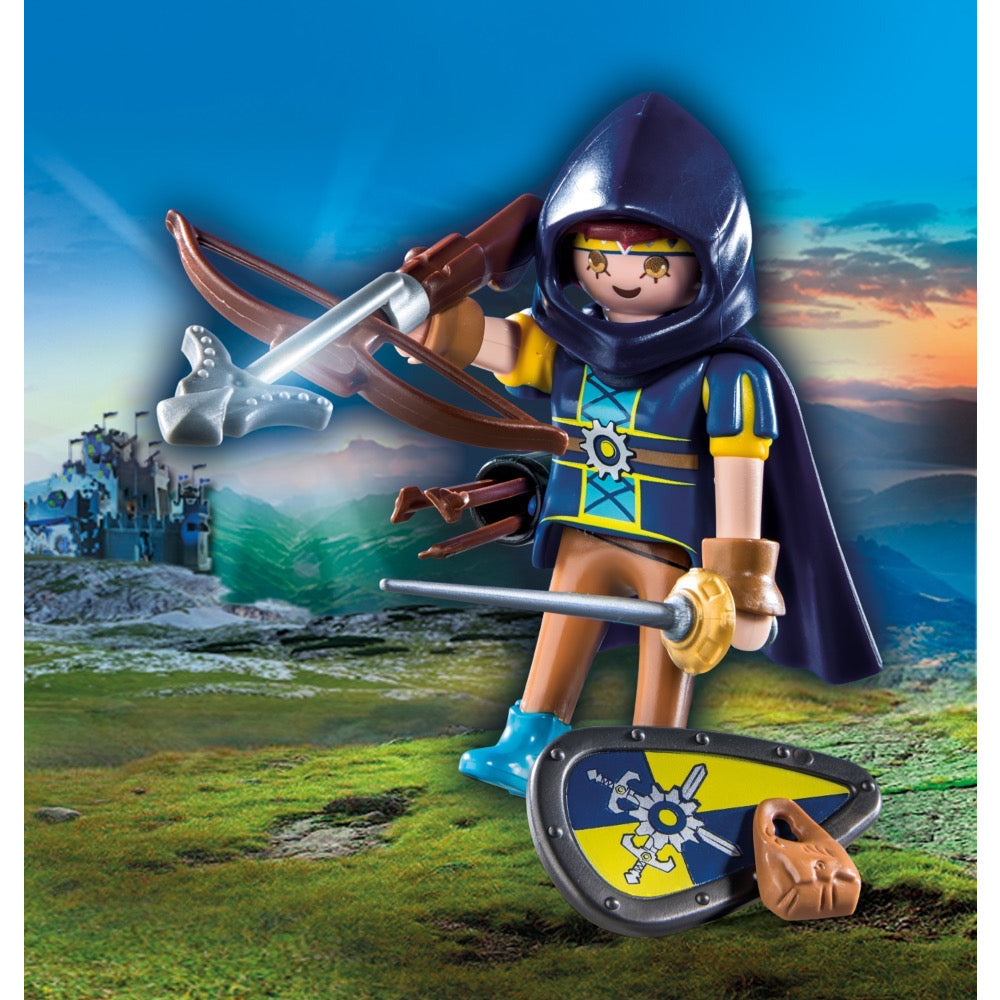 PLAYMOBIL 71303 Novelmore - Gwynn mit Kampfausrüstung