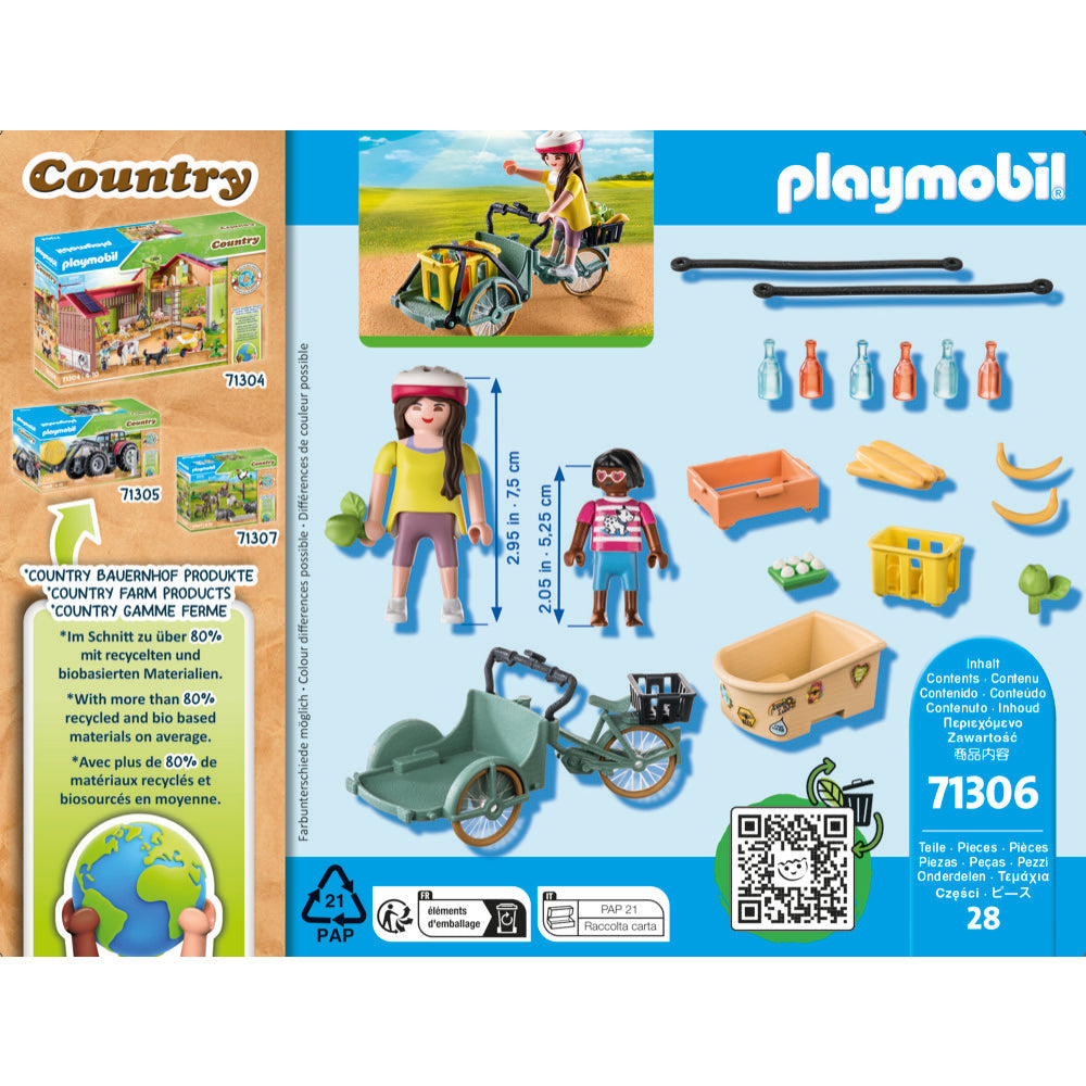 PLAYMOBIL 71306 Lastenfahrrad
