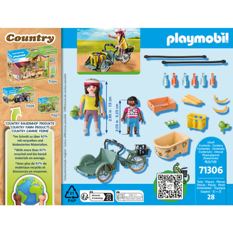 PLAYMOBIL 71306 Lastenfahrrad
