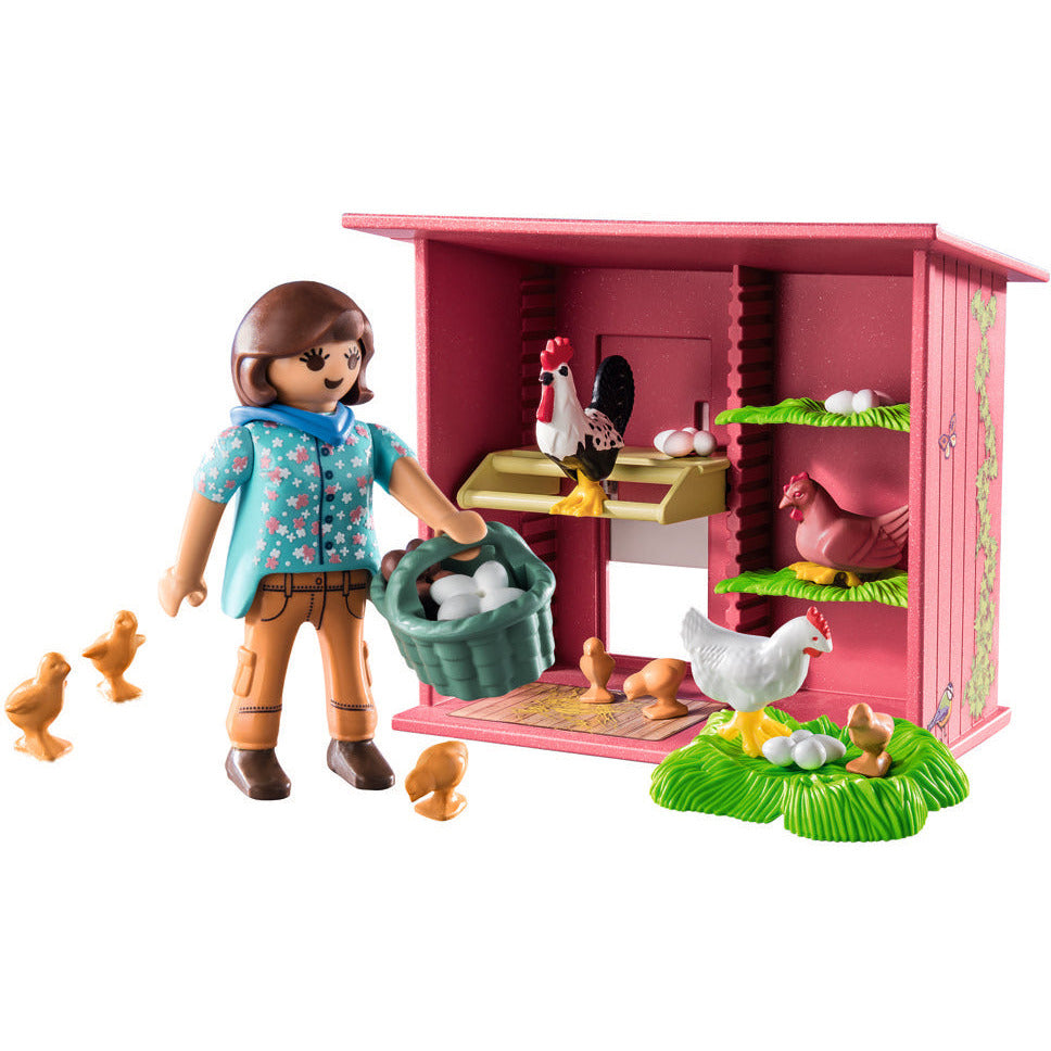 PLAYMOBIL 71308 Hühner mit Küken