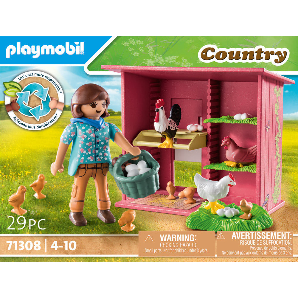 PLAYMOBIL 71308 Hühner mit Küken