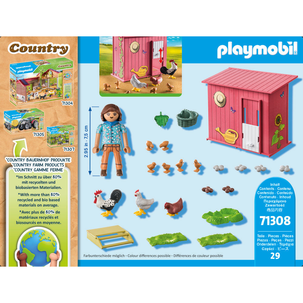 PLAYMOBIL 71308 Hühner mit Küken